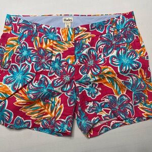 Hatley Pink and Tropical Print Shorts